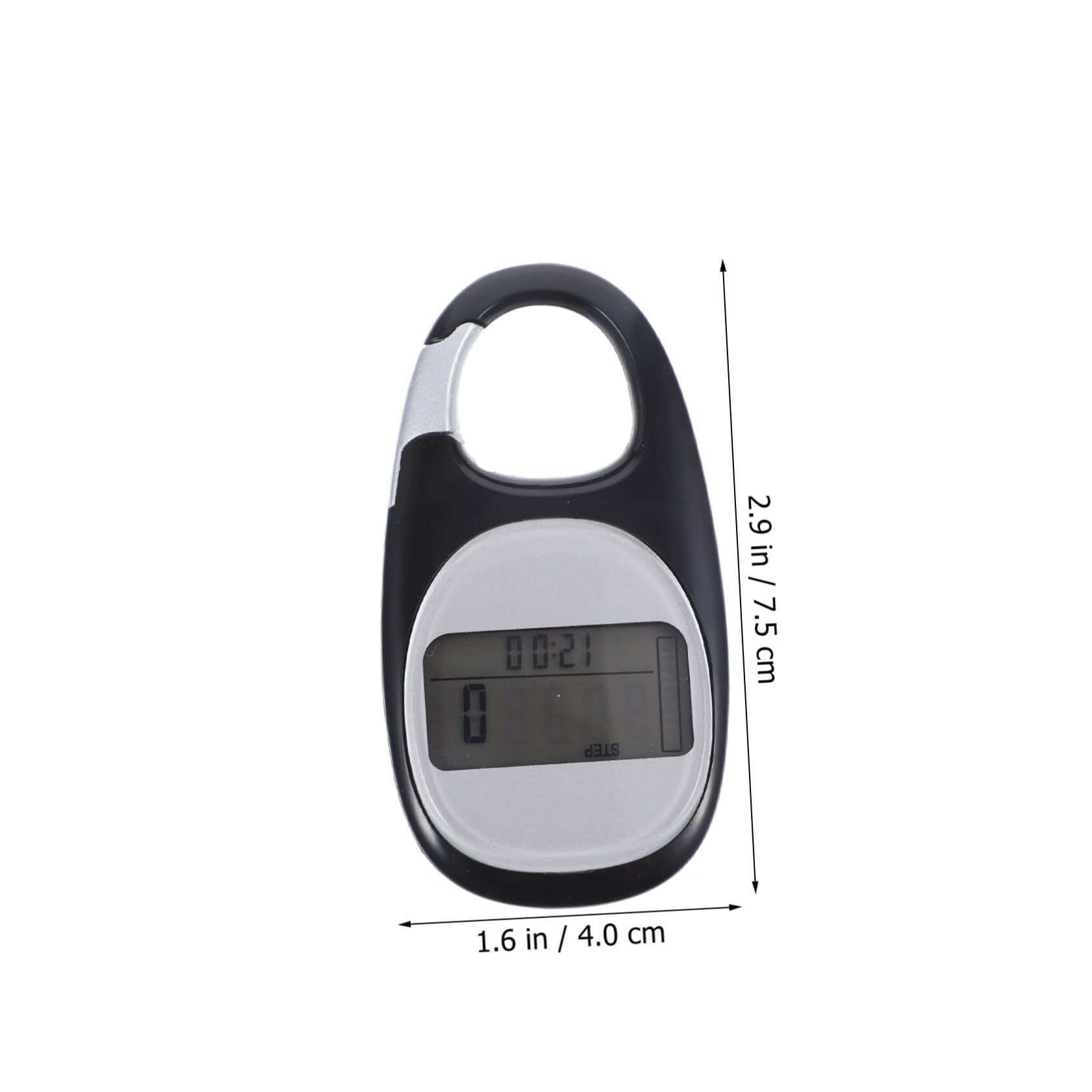 TOYANDONA Podomètre Tracker De Poignet Compteur De Pas Suivi des Pas Montre Compteurs Nombre Étanche Marche Compteur De Calories Accessoires pour l'escalade Blanc