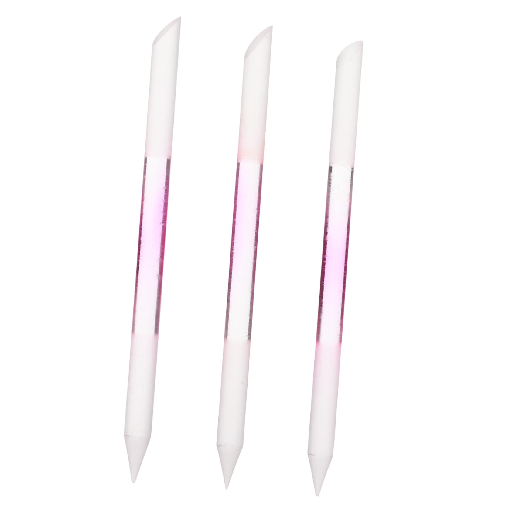 FRCOLOR 4 Juegos De Limas De Uñas De Cristal Para Manicura Fáciles De Usar Y Ligeras Para Principiantes Y Expertos En Manicura 3 Unidades X 4