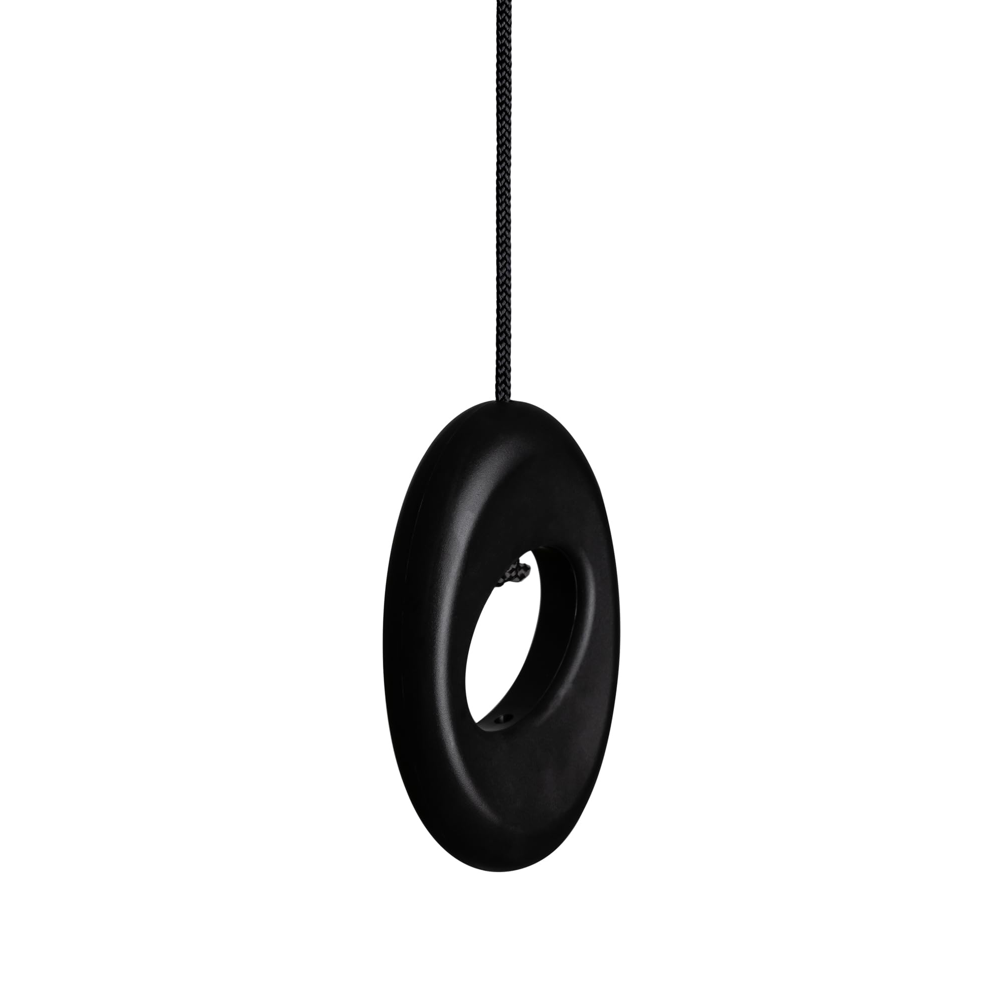 Sleeklight Black Handle Black Cord Bathroom Light Pull Handle, Cord And Connector. Contemporary Unique Design. Black Or Silver With Choice Of Cord Colour. (Black Handle Black Cord)