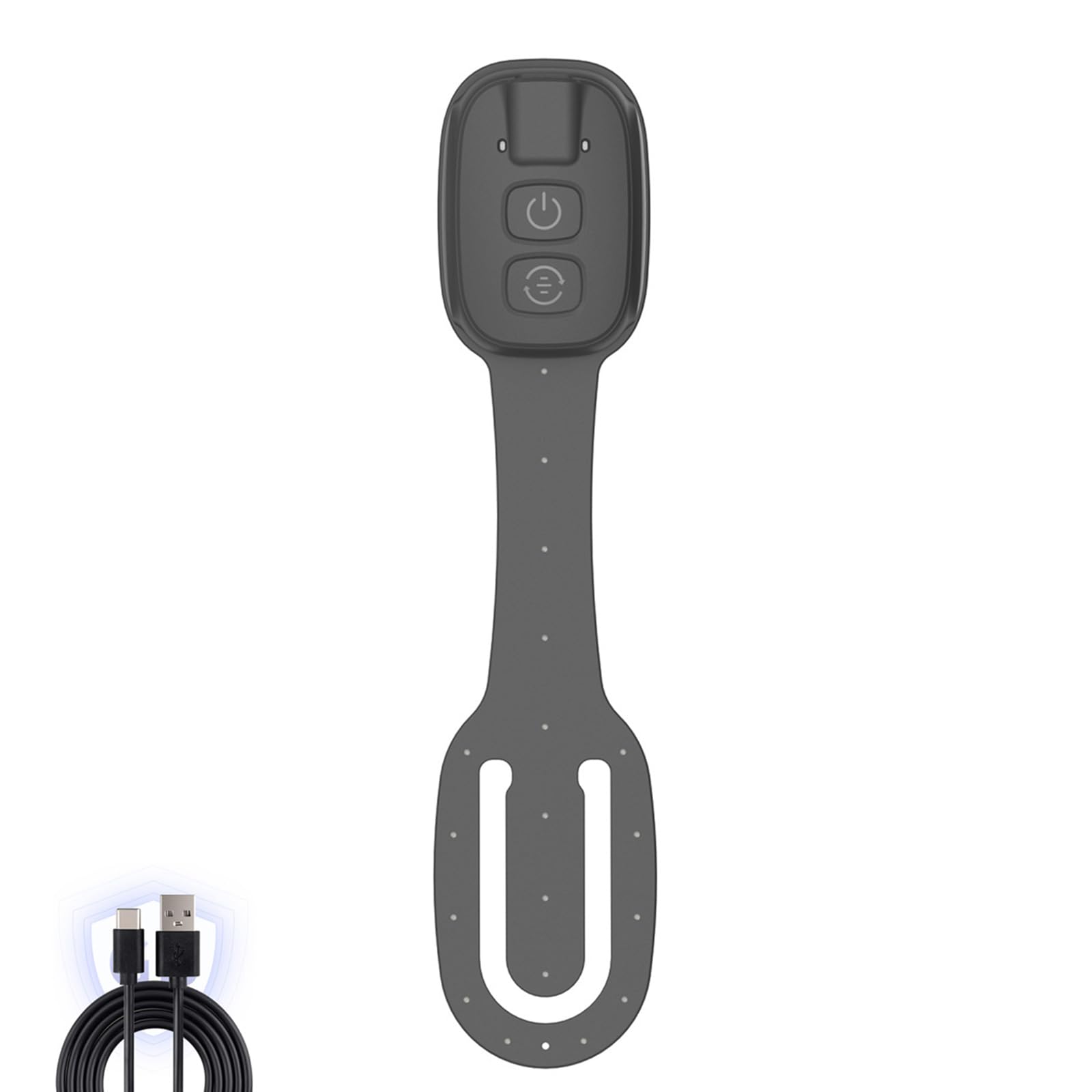 Kalttoy Rechargeable LED Reading Clip Light Portable Eye None Flicker Book Lamp Night Use Rechargeable Reading Book Clip Light