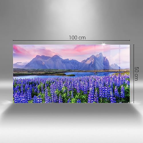 Peinture murale en verre durable de haute qualité par Wallfluent