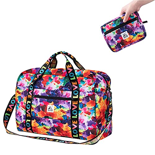 PLAY KING Travel Bag Foldable Travel Duffel Bag Luggage Bag for Women2