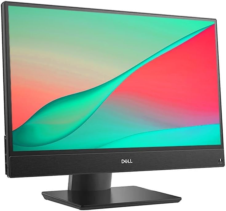 Dell OptiPlex 5260 PC desktop all-in-one, schermo FHD da 21,5", Intel Core i5-8400, 16 GB di RAM, SSD da 512 GB, WiFi, Bluetooth, tastiera US QWERTY, Windows 11 Pro (ricondizionato)