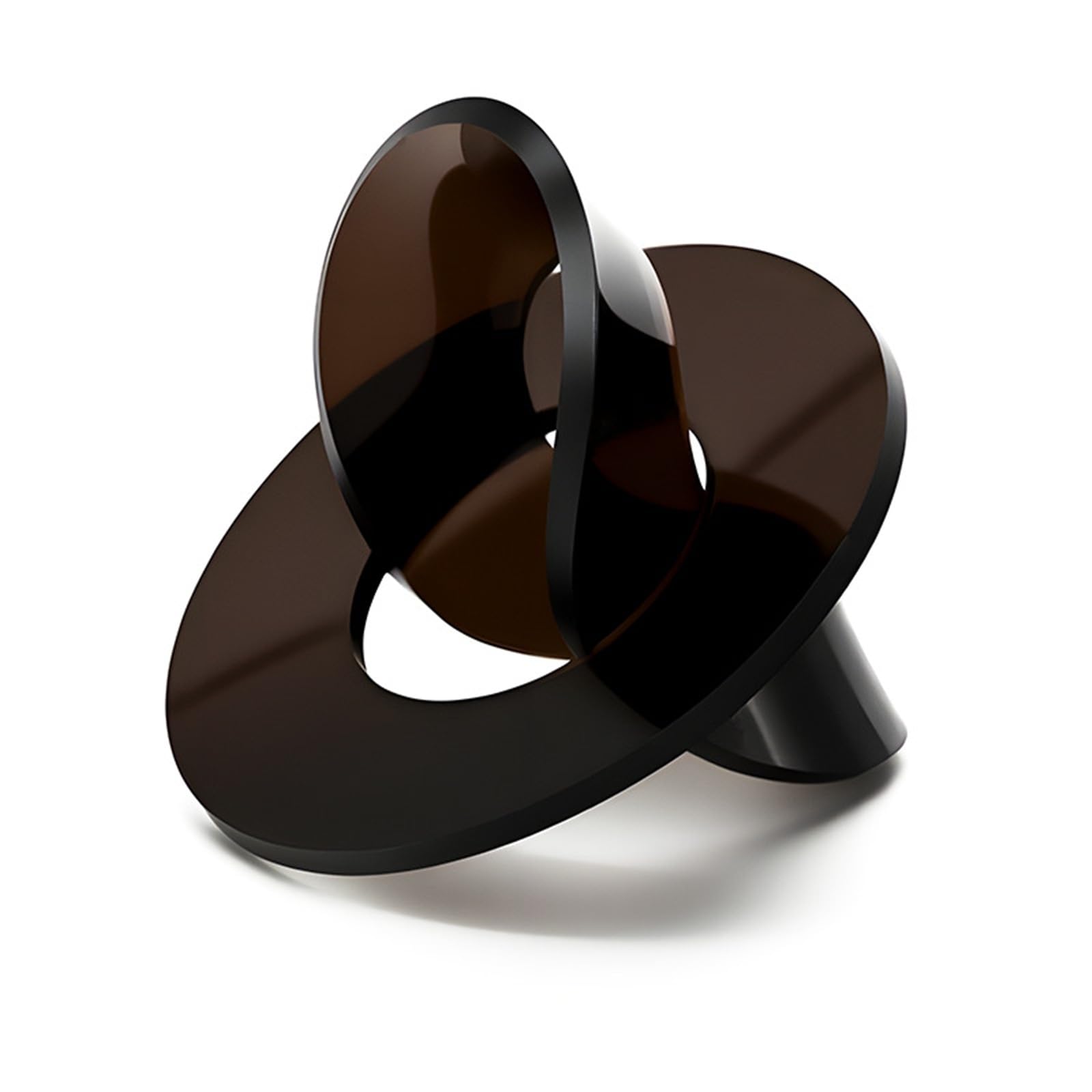 Arandelas planas de PVC Arandela plana Espaciadores anillo junta transparentes plástico negro Tamaños múltiples(Hard,M5x8x1mm(1000pcs))