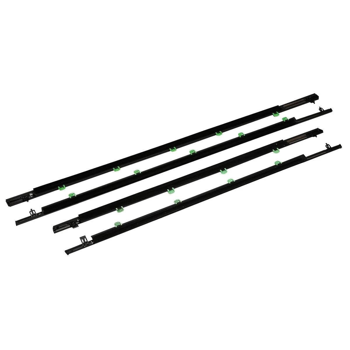 Protezione Portiera Auto 4PCS Auto Finestra Esterna Guarnizione In Gomma Striscia Di Pressione Impermeabile Cintura Di Tenuta Per CR-V Per CRV 2007-2010 2011