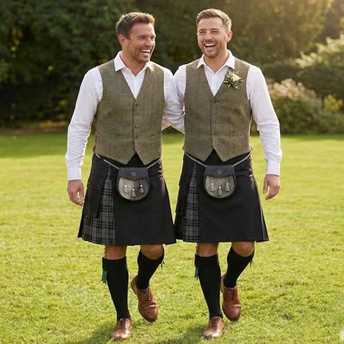 Image of UFS Kilts- Utility Kilt for Men Cotton & Tartan Size 30-66''