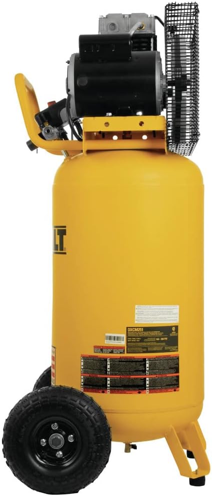 DeWalt DXCM251 25 Gal. 200 Psi Oil LUBED Belt Drive Electric Air Compressor