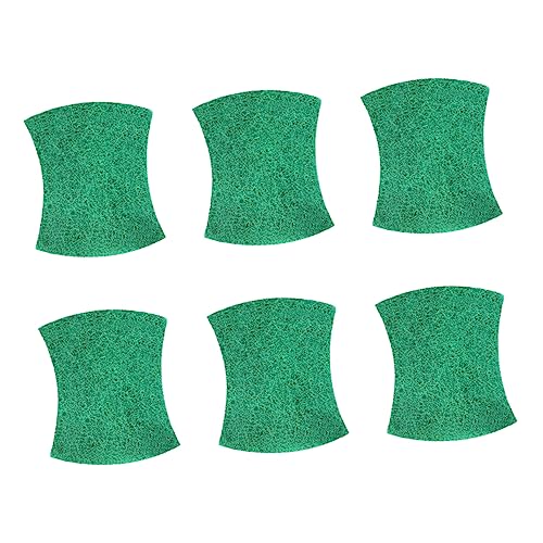 FOMIYES 6pcs Kitchen Scouring Pads Reusable Household Dish Scrubber for Cleaning of Dishes Pots and Surfaces Highly Absorbent and Flexible Scour Pads