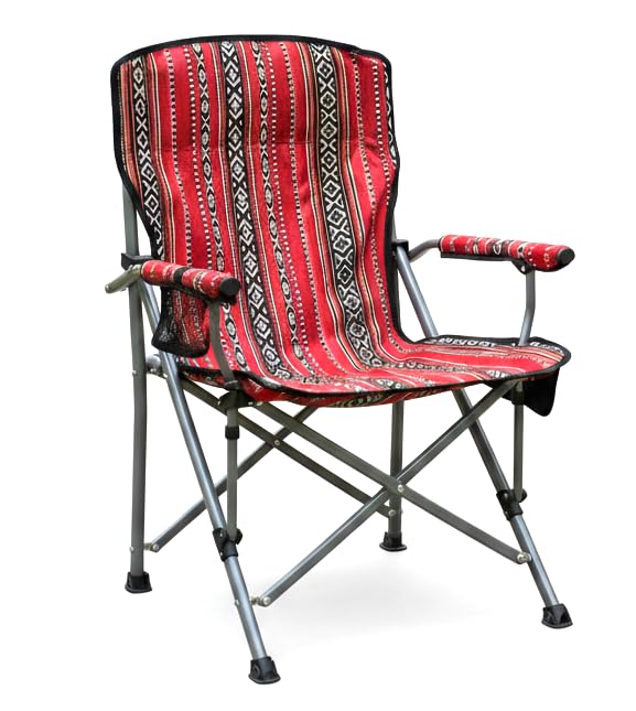 GO2CAMPS Heavy Duty Foldable Camping Chair 150KG Capacity with