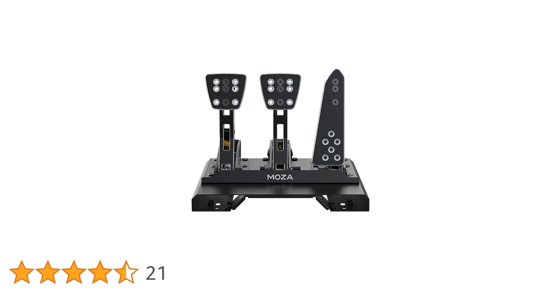 Amazon.co.jp: MOZA Racing ペダル CRP Pedal 3ペダル(throttle+braker