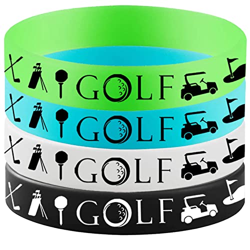 Oringaga 48 Pcs Silicone Bracelets