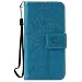 Produktbild Nancen Compatible with Handyhülle Galaxy S4 Mini I9190 i9195 Flip Schutzhülle Zubehör Lederhülle mit Silikon Back Cover PU Leder Handytasche
