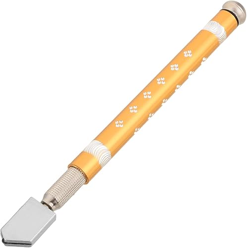 Utoolmart 6.693 in Longitud Total 0.236-0.472 in Profundidad de corte Flauta de rueda azul Alimentación de aceite Cortador de vidrio Herramienta