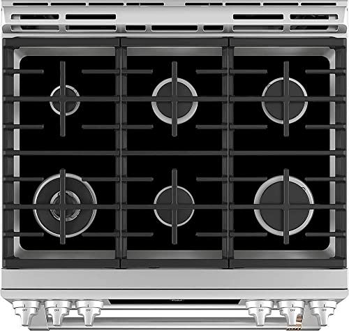 CookTop Protector for General Electric GE Monogram Gas CookTop, Custom Fit Ultra Thin Reusable Burner Splatter Spill Guard Protective Cover Liner - ZGU36RSLSS