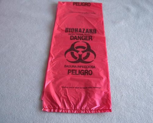 Bag, Infec. Waste (red) 25''x34'' (250 per Case)