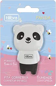 Tilibra - Corretivo em Fita 5mmx5m Panda - Tilibra