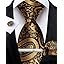 Gold and Black Paisley