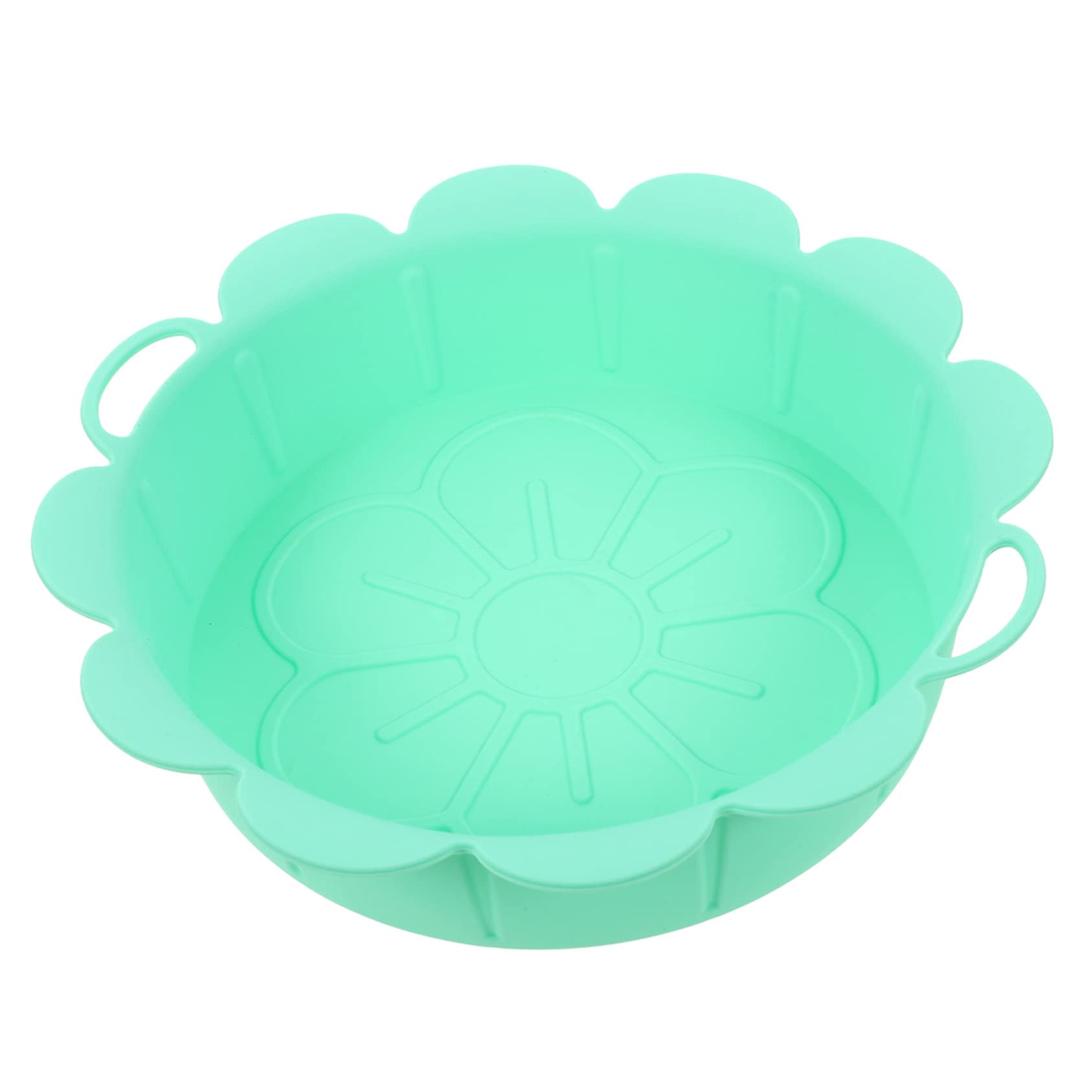 DECHOUS Wear-resistant Air Fryer Liner Reusable Silicone Mat for Release Compatible Air Fryer Baskets for Baking Bread Chips and Snacks