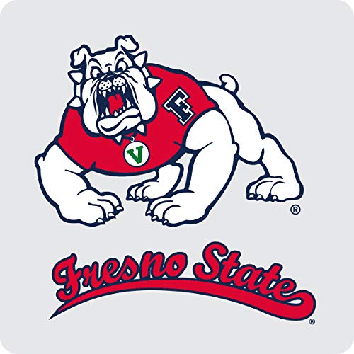 Fresno State Bulldogs Acrylic Coaster 4-Pack Officially Licensed Collegiate Product
