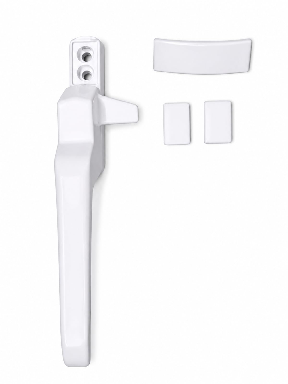 Cockspur Openable Window Handle Left Side | Heavy Duty UPVC Window Lock Handle | Durable Metal Construction | Easy Installation | White Finish | 1 Piece-image-22