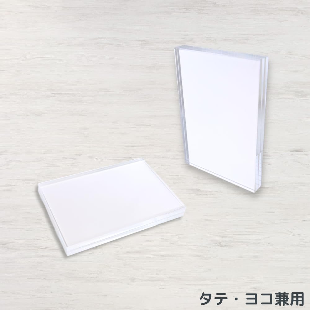 Amazon.co.jp: 【4個セット】アクリルプライスカードホルダー(95×60