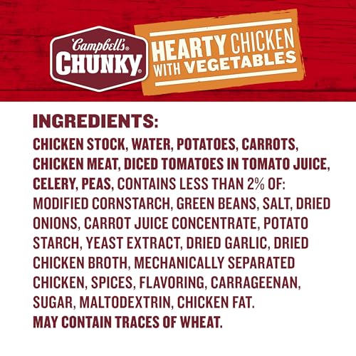 Image of Campbell's Chunky Soup, Chicken with Vegetables Soup, 18.6 Oz Can