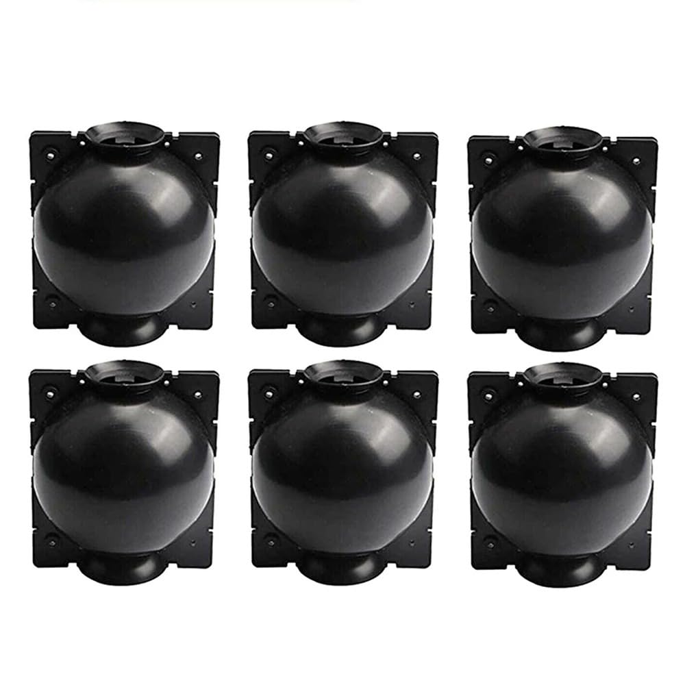 Maommadio 6Pcs Reusable Plant Root Growing Box Cutting Grafting Rooting Ball Garden Rooting Propagation Ball Nursery Equipment Pot Rooting (Black S 5 cm)