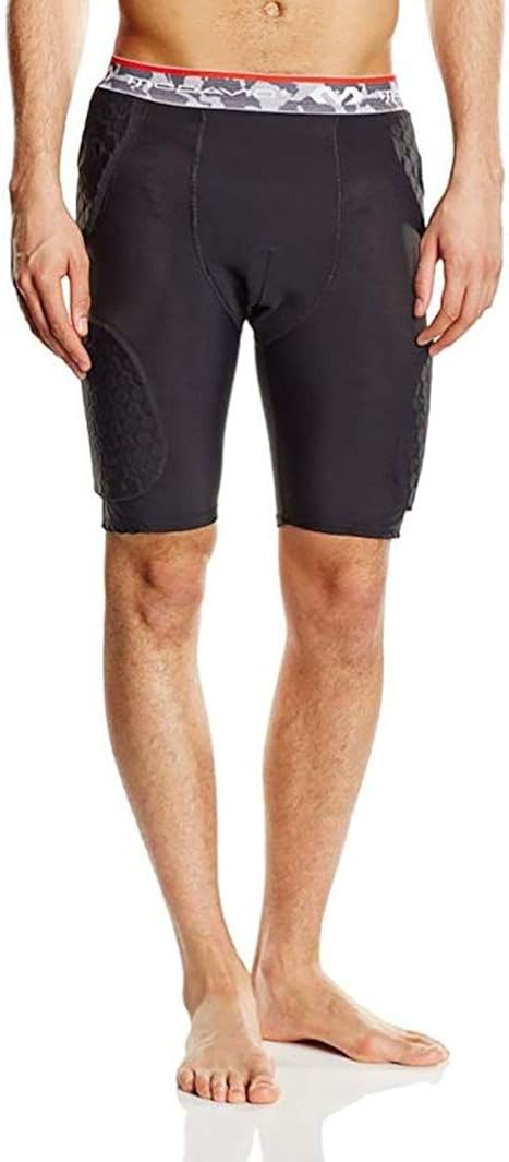 Review Product McDavid Compression Padded Shorts with HEX Pads. Hip, Tailbone, Thigh Padding. Girdle Tights for Men and Women. Football, Lacrosse, Hockey, Basketball Snowboarding