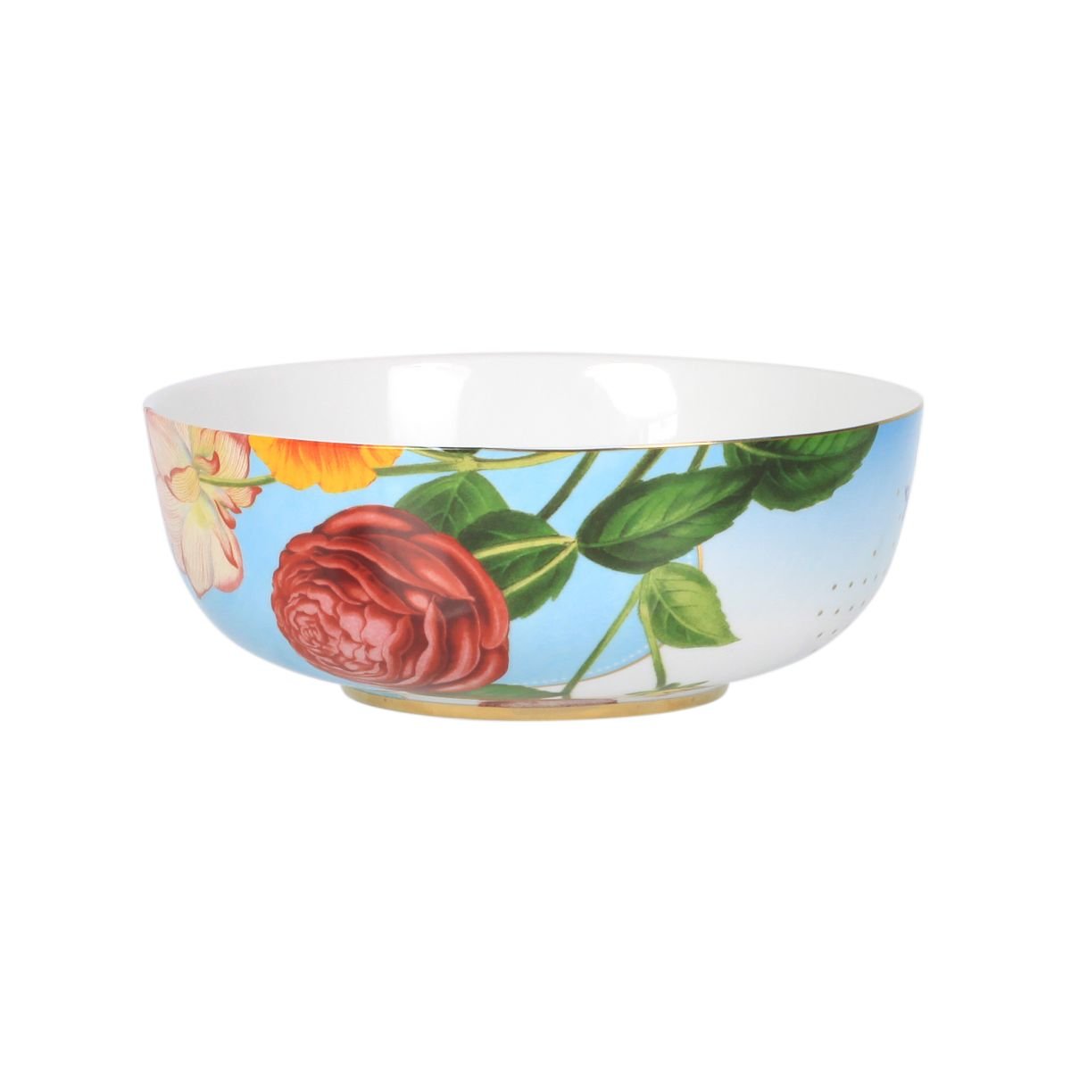 Pip StudioRoyal Porcelain Salad Bowl, 20 cm Diameter, Multicolour