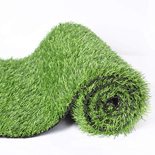 Jinxiaobei Outdoor artificial Pet Turf Garden Premium Artificial Grass Perfect for Indoor and Outdoor Landscape Synthetic Turf Grass Green (Color : 40mm, Size : 5mX2m)