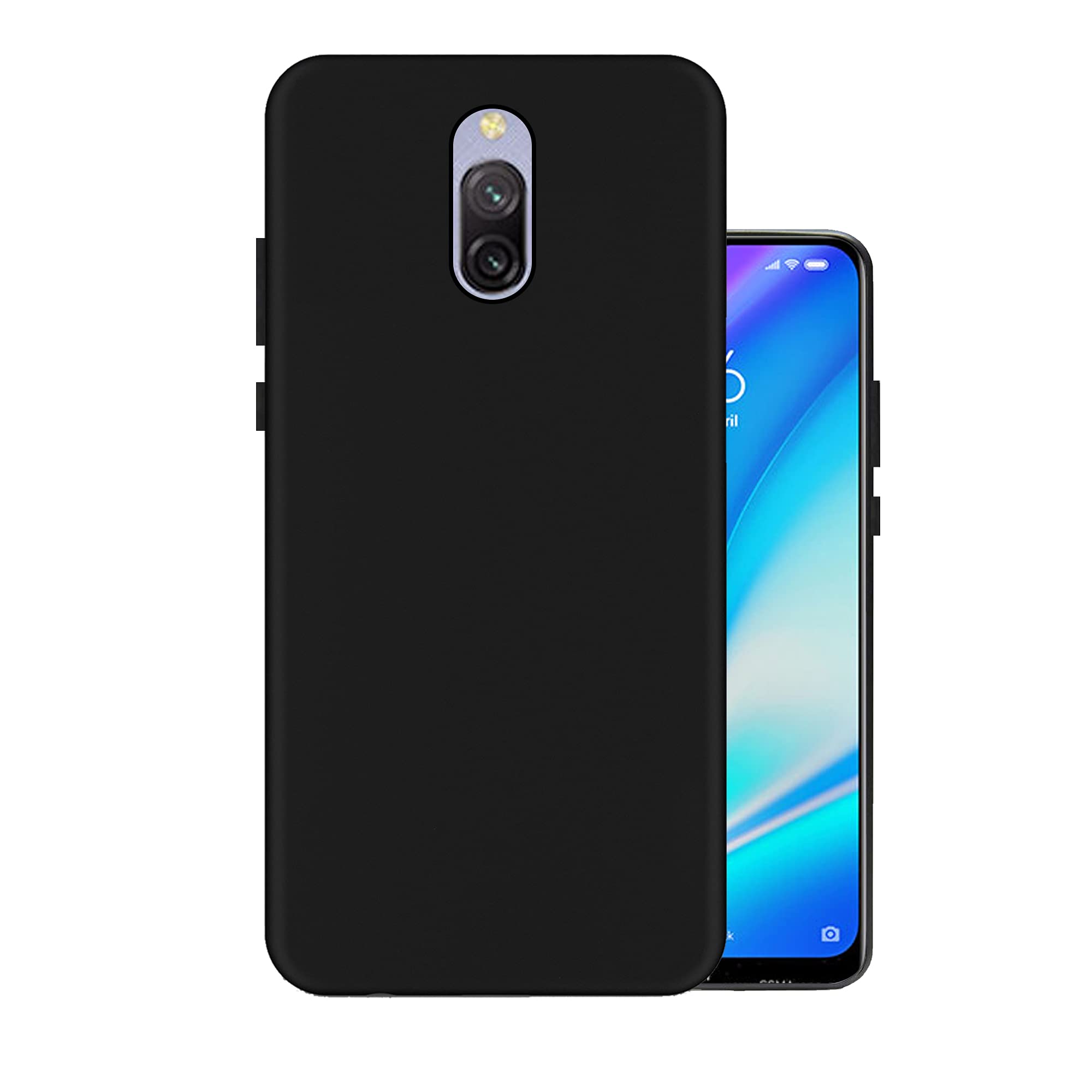 HELLO ZONE Exclusive Matte Finish Soft Back Case Cover for Xiaomi Redmi 8a Dual - Black (B086342P4Y) Amazon Price History, Amazon Price Tracker