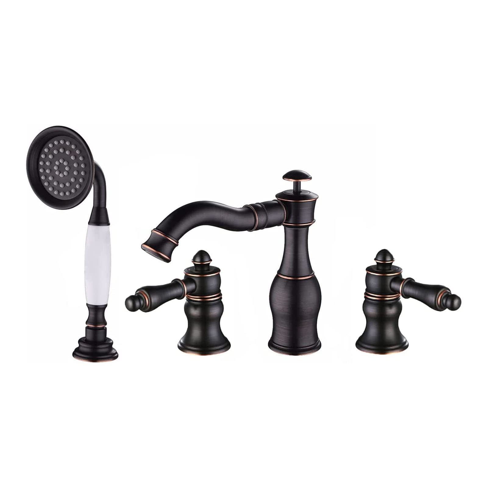 Robinet de baignoire à 2 poignées pour un bain vintage relaxant à la maison