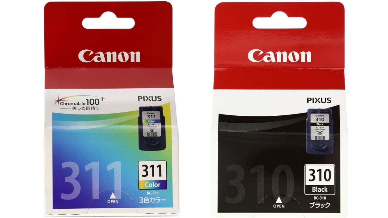 Canon PIXUS インクカートリッジ 310 311 4つセット Amazon.co.jp: 【純正品セット商品】CanonインクカートリッジBC