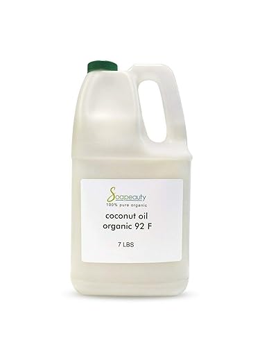 ACEITE DE COCO 92 GRADOS REFINADO blanqueado 100% puro orgánico prensado en frío 7 libras