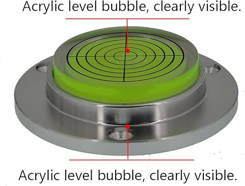 Miniatura 3 de Nivel universal horizontal nivel instrumento brida horizontal burbuja cuasi-burbuja cinta localización agujero 1.969 * 0.433 in (no magnético)