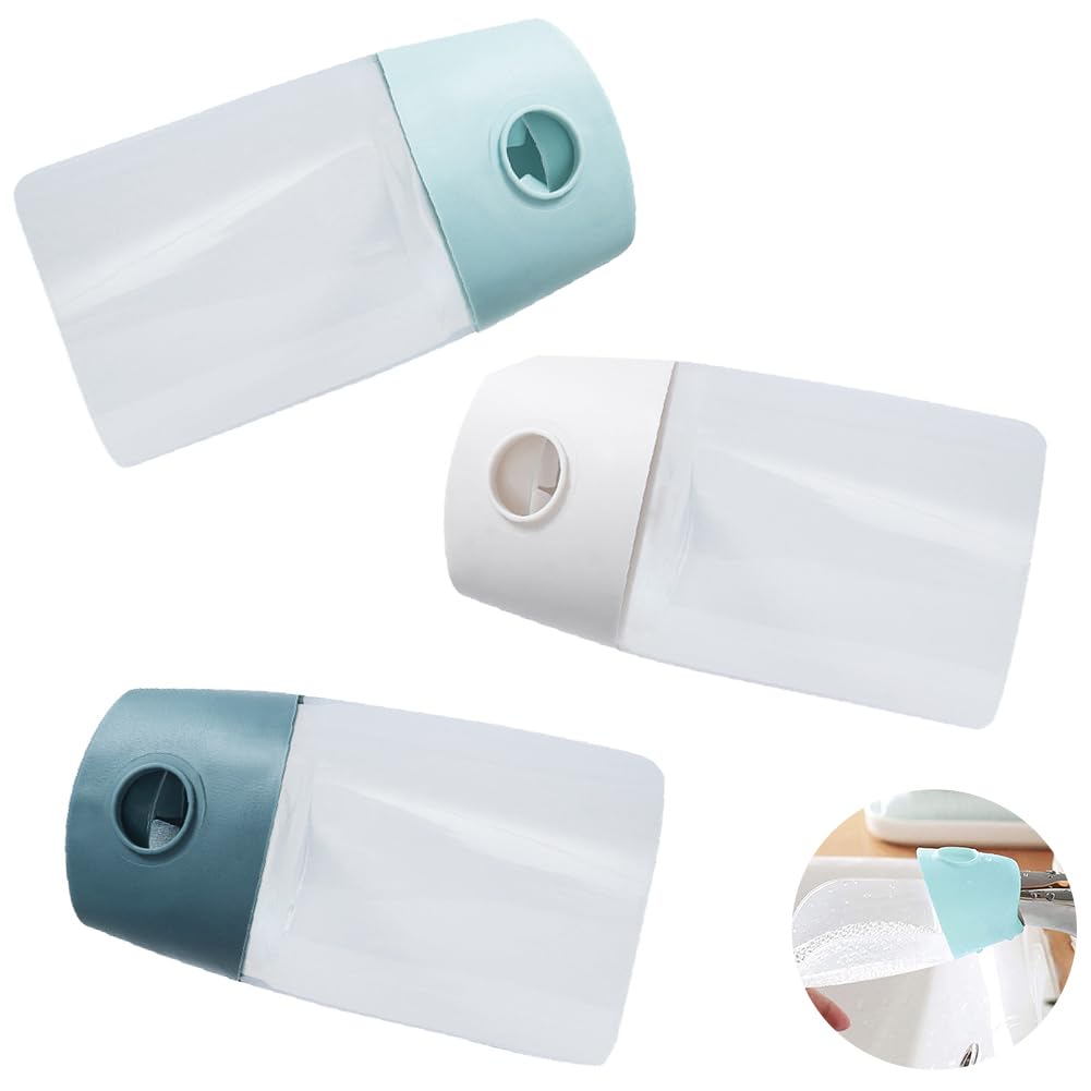 Prolunghe Per Rubinetti - Set 3 Pezzi In Plastica, Estensione Per Lavandino Bagno E Cucina - Ideale Per Bambini - Foto 2