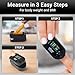 Vive Precision Pulse Oximeter - Oxygen Monitor Fingertip, Heart Rate Medical Grade Sensor LED Display - Accurate Finger Meter for Saturation SpO2, Lanyard & Batteries Included