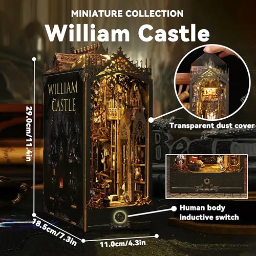 Flever William Castle Book Nook Kit thumbnail 2