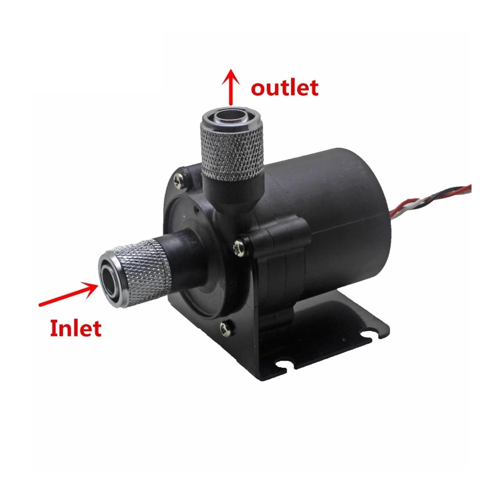 Elektryczna cicha bezszczotkowa pompa chłodząca DC 12 V komputer DIY chłodnica wodna