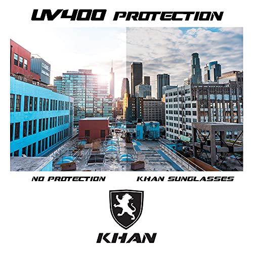 Khan Signal - Lightweight Men's Rimless Sports Sunglasses UV 400 Protection4