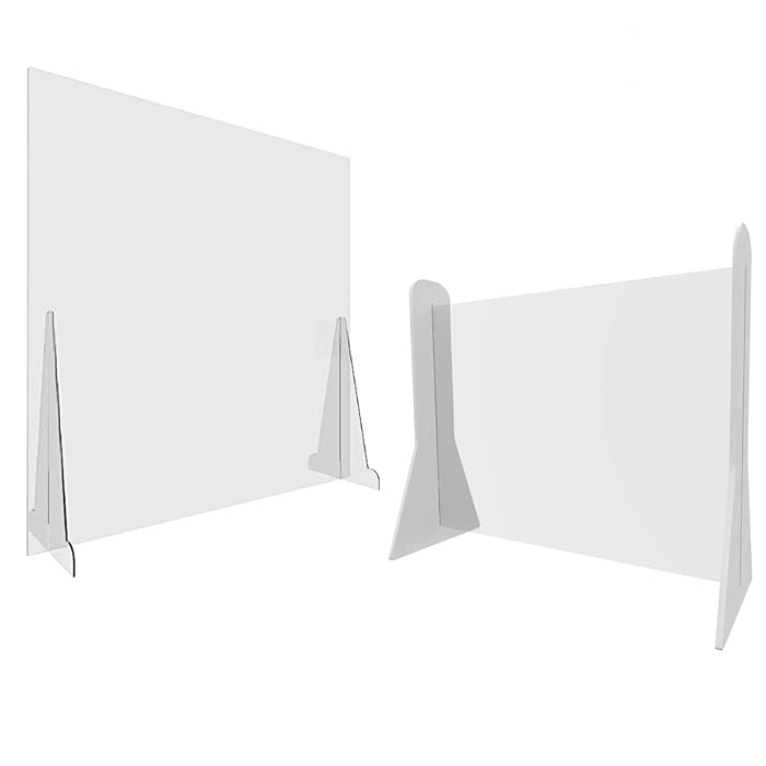 Buy Office Desk Sneeze Guard, Cough Screen Partition Divider