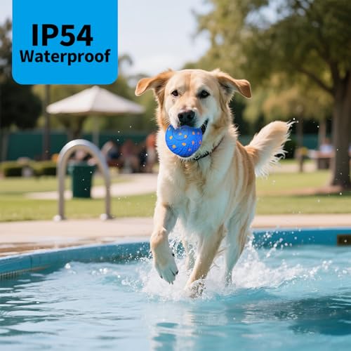 Image of 2-in-1 Interactive Dog Ball Toy for Aggressive Chewers, Automatic Moving & Bouncing E-TPU Dog Ball, 3 Modes Smart Pet Toy with Motion Sensor