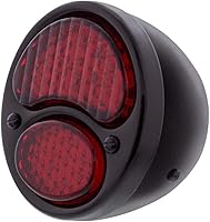 Vista 6 de United Pacific 110893 Luz trasera, 31 LED secuencial, lado del pasajero, con carcasa negra y llanta, para Ford 1928-1931