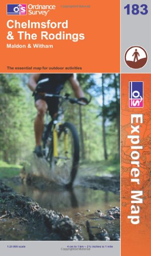 OS Explorer map 183 : Chelmsford & The Rodings