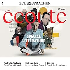 Couverture de &Eacute;coute Audio - Sp&eacute;cial Litt&eacute;rature. 12/2021