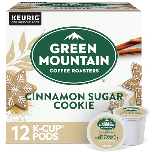 Image of Green Mountain Coffee Roasters light roast Pod Cinnamon Sugar Cookie Coffee, 12 Count