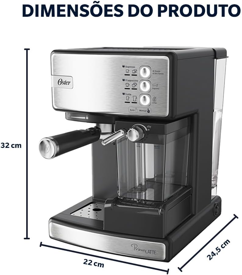 Cafeteira Espresso Oster Nova PrimaLatte: Review após 30 dias de uso