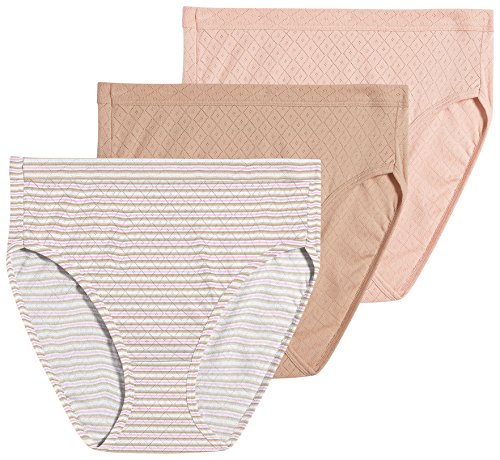 Image of Jockey Women's Underwear 100% Cotton Elance Breathe Brief - 3 Pack