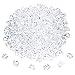 Jucoan 1000 PCS Fake Ice Cubes, 5 lbs 1 Inch Irregular Acrylic Crushed Ice Rocks, Artificial Crystals Diamond, Clear Acrylic Treasure Gems for Table Scatters, Vase Filler, Wedding Party Centerpieces