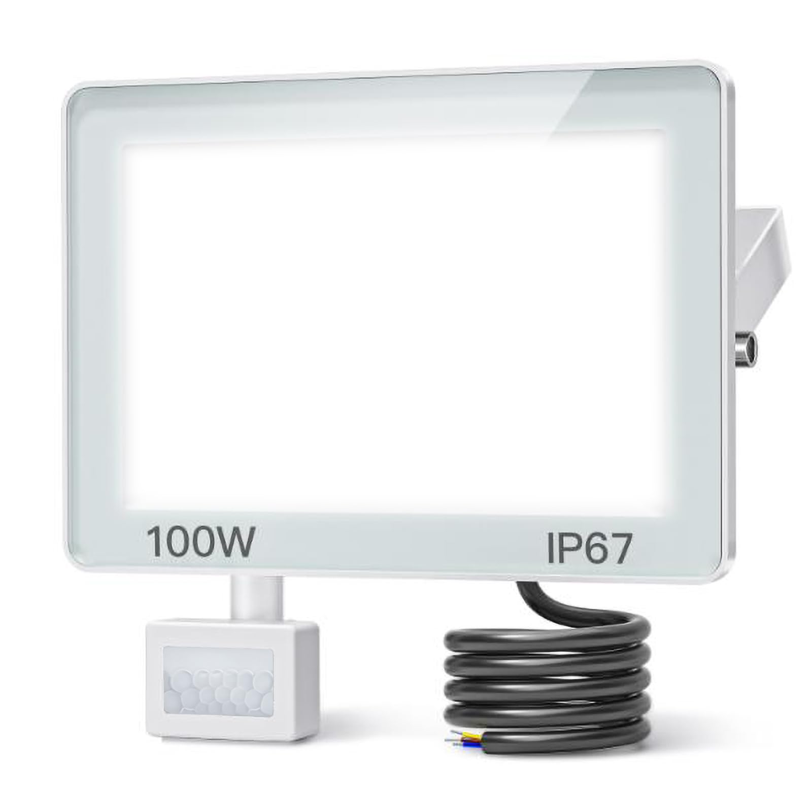 Focos LED Exterior con Sensor de Movimiento, 100W 10000LM